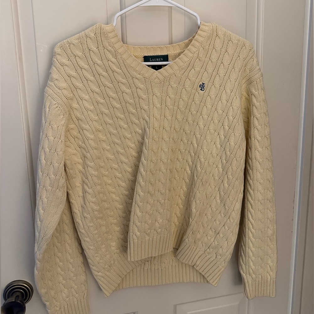 Ralph Lauren yellow sweater